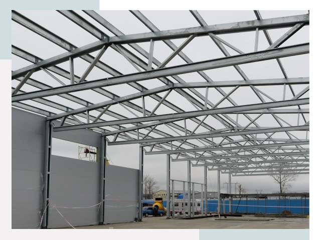 Строительство складов в Славгород от 624 руб. за м²