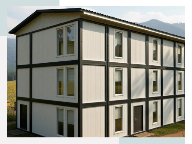 Модульные общежития в Славгороде