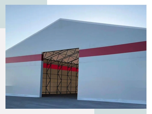 Быстровозводимые ангары в Славгороде