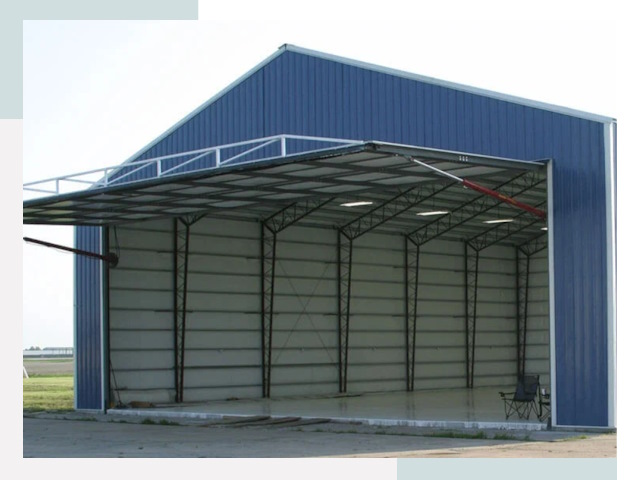 Прямо стенные ангары в Славгороде