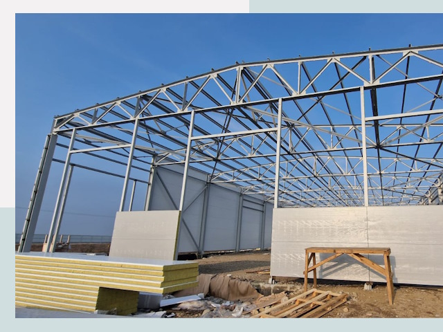 Утепленные ангары в Славгород от 624 руб. за м²