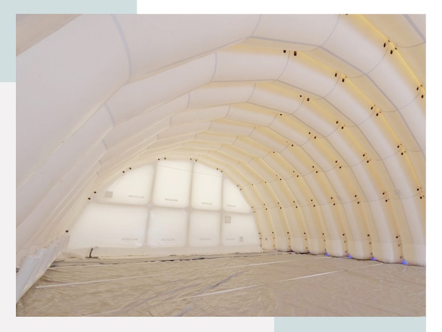 Пневмокаркасные ангары в Славгороде