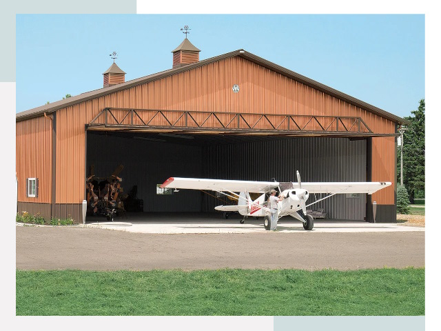 Ангары для самолетов в Славгороде