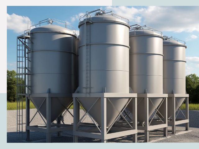Металлические силосы от СтальСтрой-Слд по цене 624 руб.