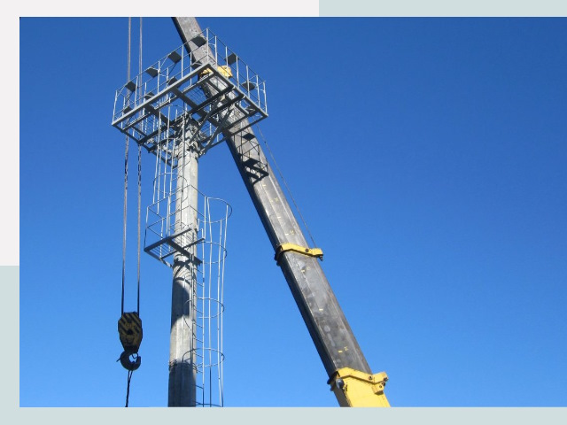 Монтаж осветительных мачт в Славгород от 624 руб.