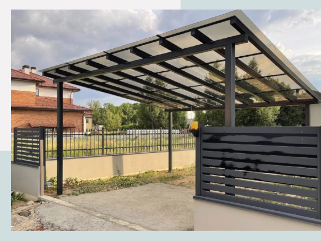 Металлические навесы в Славгород от 624 руб. за м²