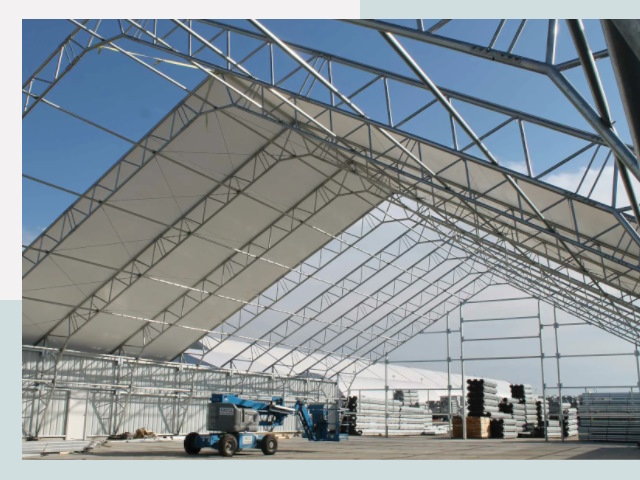 Каркасно-тентовые сооружения от СтальСтрой-Слд по цене 624 руб.