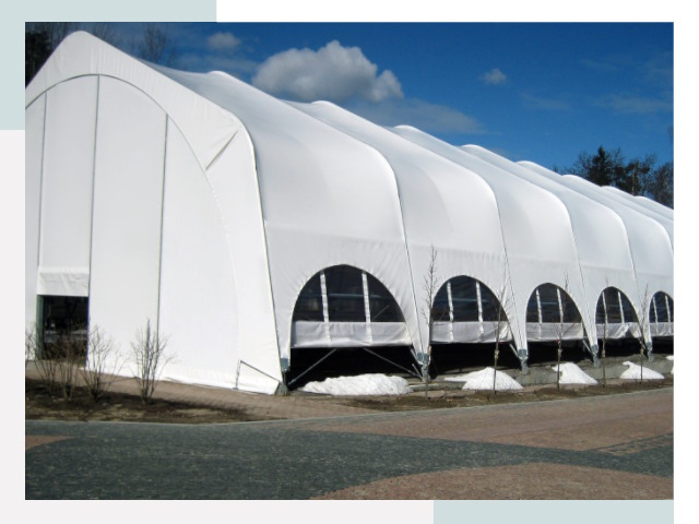 Каркасно-тентовые сооружения в Славгороде