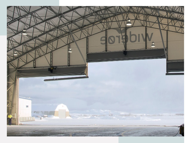 Ворота для ангаров в Славгороде