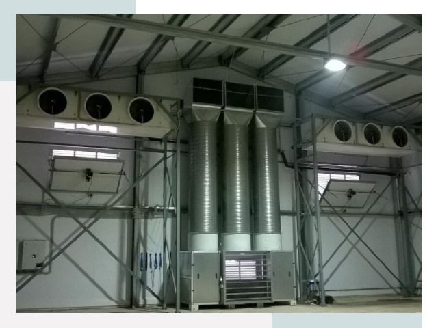 Инженерные системы для ангаров в Славгороде