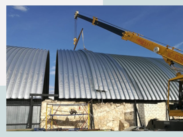 Реконструкция ангаров в Славгороде от 624 руб.