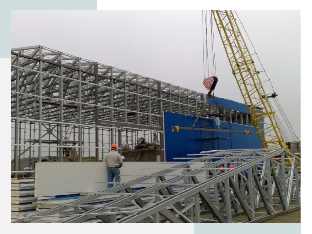 Монтаж ангаров в Славгороде