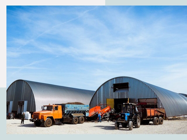 Ангары для спецтехники в Славгороде