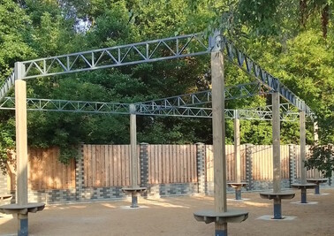 Терраса из металлоконструкций под ключ, проектирование, изготовление и монтаж от СтальСтрой-Слд